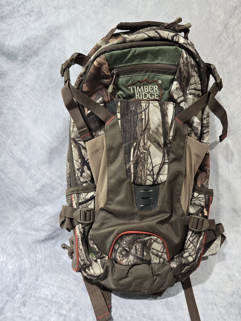 Timber Ridge Next Generation 2 Hydration Pack featuring a camo pattern